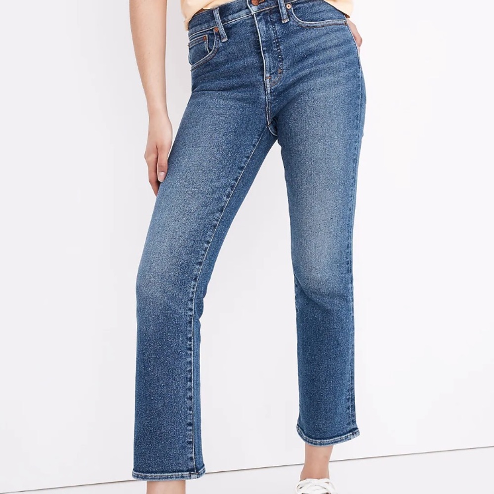 Madewell Cali Demi-Boot Jeans in Bodney Wash 27